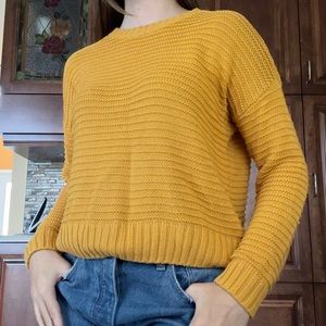 Yellow sweater